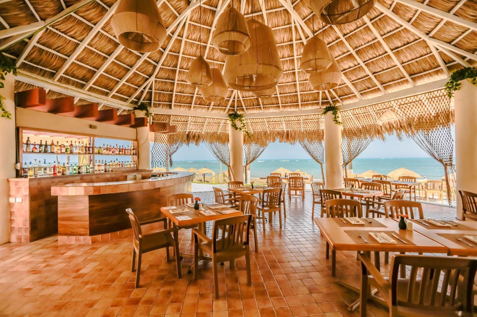 Camino Real Veracruz Exteriér fotografie Restaurant at the resort